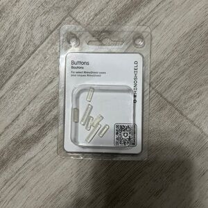 Clear Replacement Buttons for Phone Case - Transparent